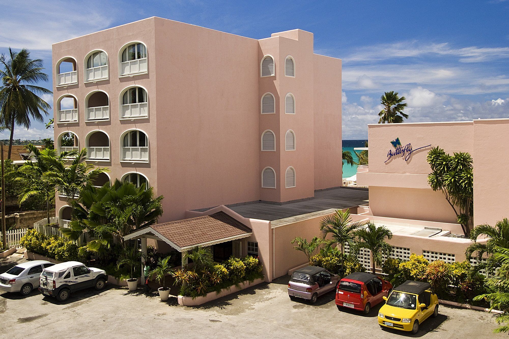 Butterfly Beach Hotel Christ Church Bagian luar foto