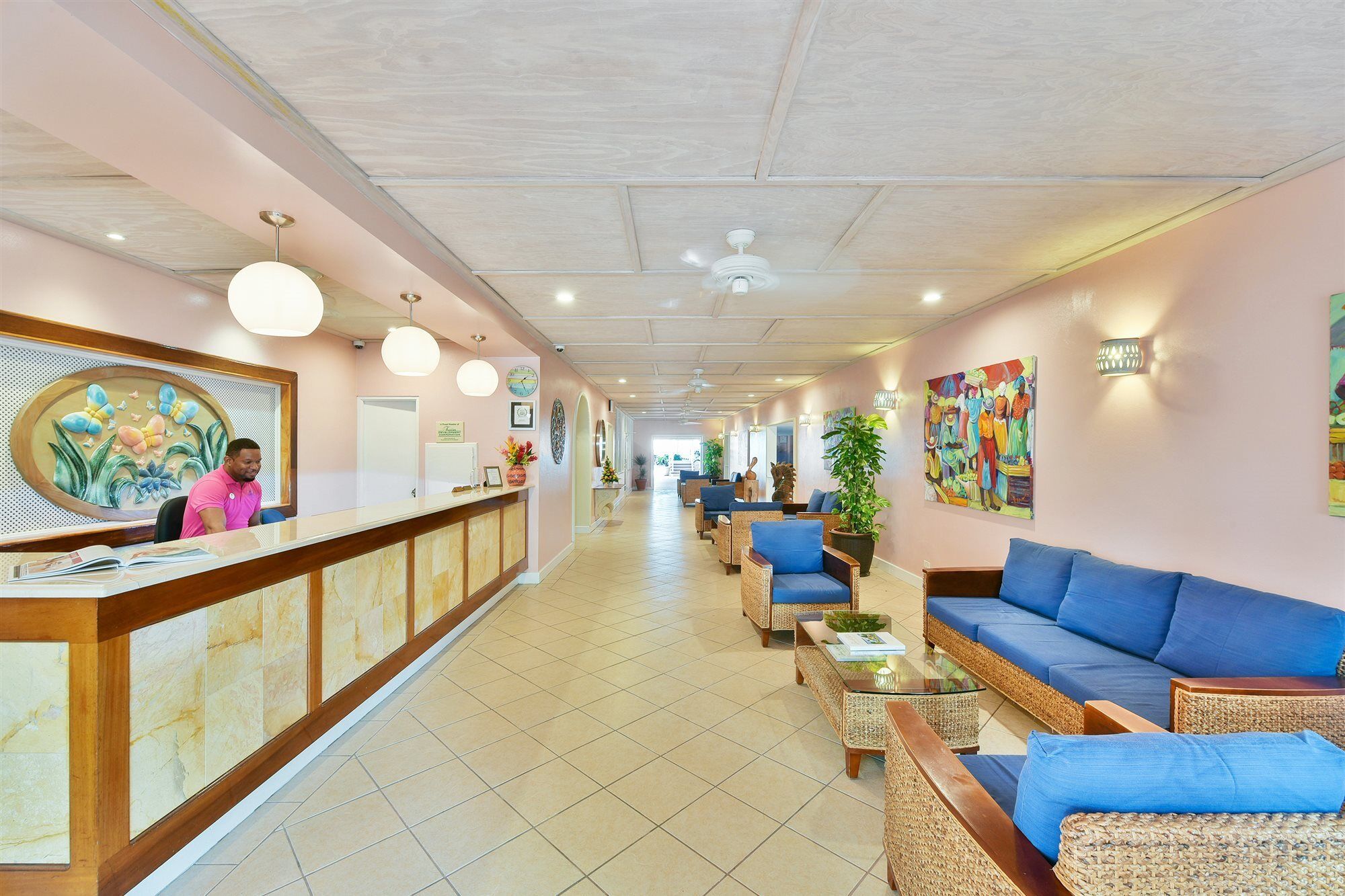 Butterfly Beach Hotel Christ Church Bagian luar foto